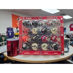 AFC Vintage Pocket Size Riddell Helmet Set